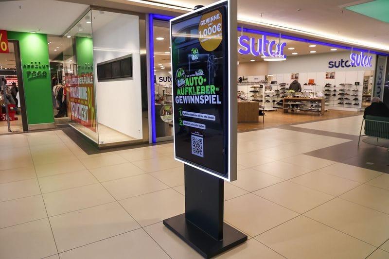 Digital Signage Messe und Events — EDDAIR